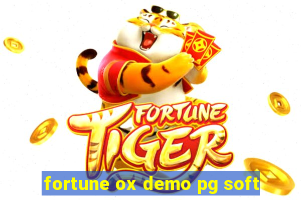 fortune ox demo pg soft